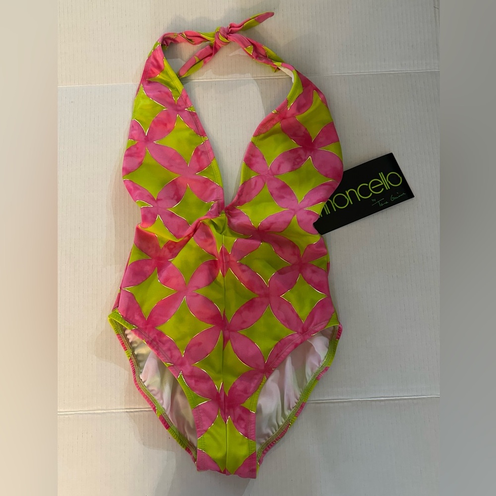 Moncello Women's Vibrant One Piece Swimsuit